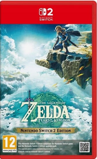 The Legend of Zelda Tears of the Kingdom Nintendo Switch 2 Pudełko