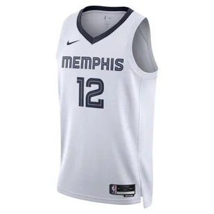 Koszulka męska Nike Dri-FIT NBA Swingman Ja Morant Memphis Grizzlies Association Edition 2022/23 - Biel - Swetry męskie - miniaturka - grafika 1