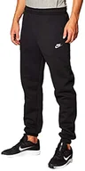 Spodnie męskie - Nike Spodnie męskie M Nsw Club Pant Cf Bb czarny Czarny/czarny/(bia$57y) XL 193147714333 - miniaturka - grafika 1