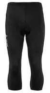 Spodnie męskie - Vaude spodnie męskie Active 3/4 czarny black uni M - miniaturka - grafika 1
