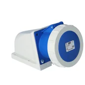 Gniazdka elektryczne - PCE Gniazdo siłowe zasilające stałe IP67 bez dławika 32A 230V 2P+Z 1232-6 - miniaturka - grafika 1