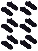 Skarpetki damskie - Skarpety stopki frotte czarne z silikonem na pięcie 6PAK 39-42 YOCLUB - miniaturka - grafika 1
