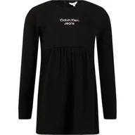 Sukienki i spódniczki dla dziewczynek - CALVIN KLEIN JEANS Sukienka - miniaturka - grafika 1