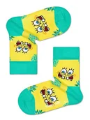 Skarpetki damskie - Happy Socks Skarpety w kolorze żółto-zielonym - miniaturka - grafika 1