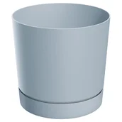 Donice - Doniczka Tubo 11cm jasna szara Prosperplast - miniaturka - grafika 1