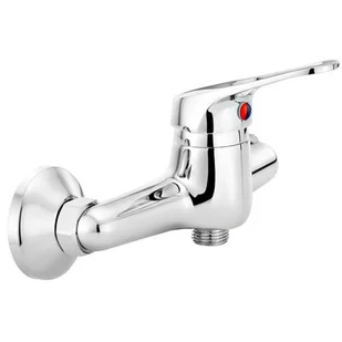 Deante Bateria natryskowa Neo Lobo BYU 040M Chrom - Baterie umywalkowe - miniaturka - grafika 1