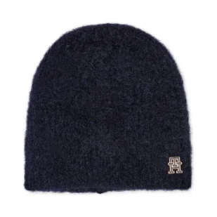 Tommy Hilfiger Wełniana czapka - Czapki damskie - miniaturka - grafika 1