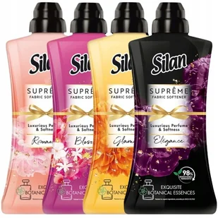 Silan Supreme Elegance Glamour Blossom Romance Płyn do Płukania Mix 4 szt. - Środki do prania - miniaturka - grafika 1