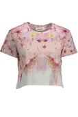 Koszulki i topy damskie - DESIGUAL T-SHIRT Z KRÓTKIM RĘKAWEM RÓŻOWY - miniaturka - grafika 1