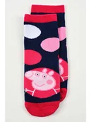 Skarpetki dla dzieci - Peppa Pig Skarpety antypoślizgowe "Świnka Peppa" w kolorze granatowo-czerwonym - miniaturka - grafika 1