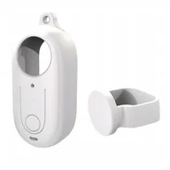 Akcesoria do kamer sportowych - Silikonowa obudowa PULUZ z osłoną obiektywu dla Insta360 GO 3 Biała - miniaturka - grafika 1