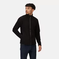 Bluzy męskie - Regatta Professional Męski Polar z Suwakiem Honestly Made Czarny, Rozmiar: Xxl - miniaturka - grafika 1