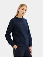 Bluzy damskie - Tom Tailor Bluza 1039069 Granatowy Regular Fit - miniaturka - grafika 1