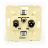 Inne akcesoria elektryczne - EFAPEL LOGUS90 GNIAZDO ANTENOWE KOŃCOWE SATELITARNE 21543 - miniaturka - grafika 1