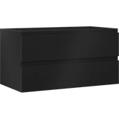 Szafki łazienkowe - Mexen Orio szafka łazienkowa podumywalkowa 90 cm, 2 szuflady, czarna mat - 91A10-09047-2-BFF71 - miniaturka - grafika 1
