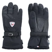 Rękawice narciarskie - Damskie Rękawice ROSSIGNOL W ROMY IMPR G RLMWG04_200 – Czarny - miniaturka - grafika 1