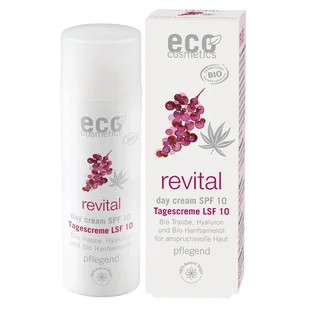 Revital DAY CREAM Krem na dzień SPF 10 50 ml Eco Cosmetics - Kremy do twarzy Revital DAY CREAM Krem na dzień SPF 10 50 ml Eco Cosmetics - Kremy do twarzy - miniaturka - grafika 1