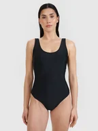 Stroje kąpielowe - 4F Kostium kąpielowy jednoczęściowy damski - czarny XS - miniaturka - grafika 1