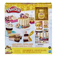 Masy plastyczne - Play-Doh Cukiernia Złota kolekcja zestaw E9437 HASBRO - miniaturka - grafika 1