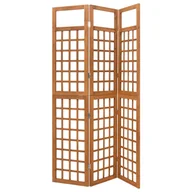 Parawany - VidaXL Lumarko Parawan pokojowy 3-panelowy/trejaż, drewno jodłowe, 121x180,5cm 316478 VidaXL - miniaturka - grafika 1