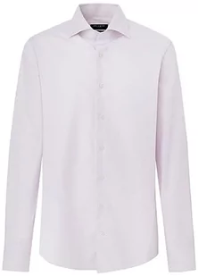 Hackett London Koszulka męska Houndstooth Dobby, różowy (różowy/biały), 36 - Koszulki męskie - miniaturka - grafika 1