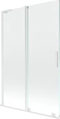 Parawany nawannowe - Mexen Velar L parawan nawannowy 2-skrzydłowy rozsuwany 120 x 150 cm, transparent, biały - 896-120-003-01-20 - miniaturka - grafika 1