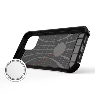 Hybrid Armor pancerne hybrydowe etui pokrowiec iPhone 13 Pro Max niebieski - Etui i futerały do telefonów - miniaturka - grafika 4