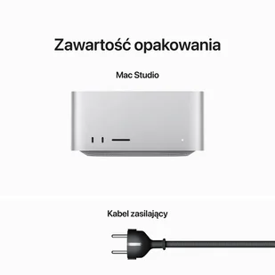 Apple Mac Studio M2 Ultra 24-core CPU + 76-core GPU / 128GB RAM / 1TB SSD / Srebrny (Silver) - Zestawy komputerowe - miniaturka - grafika 8