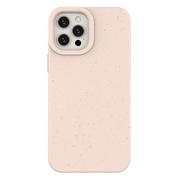 Etui i futerały do telefonów - Hurtel Eco Case etui do iPhone 12 silikonowy pokrowiec obudowa do telefonu różowy - miniaturka - grafika 1