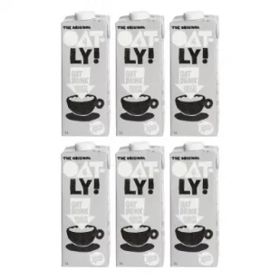 Oatly Napój owsiany Barista Edition The Original DE Zgrzewka 6 x 1 l - Napoje roślinne - miniaturka - grafika 1