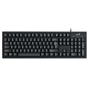 Genius Smart KB-100 COPILOT, klawiatura CZ/SK, klasyczna, przewodowa (USB), czarna  31300005423 - Klawiatury - miniaturka - grafika 1