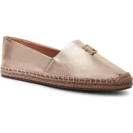 Espadryle damskie - Tommy Hilfiger Skórzane espadryle - miniaturka - grafika 1