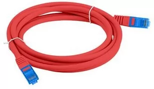 Lanberg Patchcord KAT.6A S/FTP LSZH CCA 5M czerwony fluke passed PCF6A-10CC-0500-R - Patchcordy - miniaturka - grafika 2