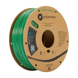Filament Polymaker PolyLite ABS 1,75mm 1kg - Green - Filamenty i akcesoria do drukarek 3D - miniaturka - grafika 1