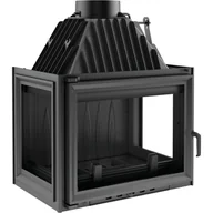 Wkłady kominkowe - Kominek powietrzny ZUZIA lewy prawy 15 kW Ø 200 - miniaturka - grafika 1