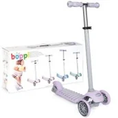 Hulajnogi - Hulajnoga 3-kołowa 3/8 lat fioletowa Boppi - miniaturka - grafika 1