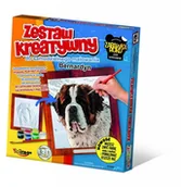 Zabawki kreatywne - Mirage Hobby Zestaw Kreatywny do malowania Bernardyn - miniaturka - grafika 1