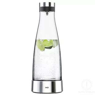 Emsa Karafka szklana z wkładem chłodzącym 1l Flow Bottle 515667 - Karafki - miniaturka - grafika 1