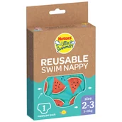 Pieluchy - Pielucha do pływania wielorazowa HUGGIES Swim Nappy 2-3 (5-11 kg) 1 szt - miniaturka - grafika 1