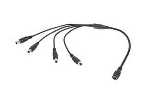 NoName Kabel 1 x Gn.DC 2,1/5,5-4x wtyk DC 2,1/5,5 LX3321 Inne - Akcesoria do monitoringu - miniaturka - grafika 4