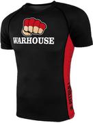 Koszulki sportowe męskie - Rashguard Pit Bull West Coast WarHouse Black - miniaturka - grafika 1