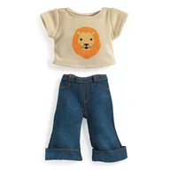 Domki dla lalek - Komplet ubrań IVORY 2 elem. LOVELY POMEA DJ07772 - miniaturka - grafika 1