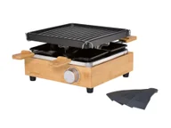 Raclette - SILVERCREST KITCHEN TOOLS Grill bambusowy raclette SRGB 800 A1 - miniaturka - grafika 1