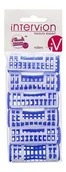 Wałki do włosów - Inter-Vion Wałki plastikowe z nakładką *22.op.=6sz - miniaturka - grafika 1