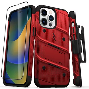 Zizo Bolt Series do iPhone 14 Pro Max czerwony - Etui i futerały do telefonów - miniaturka - grafika 1