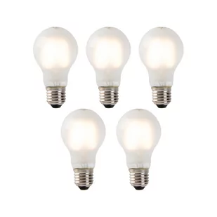 LUEDD Zestaw 5 żarówek LED E27 z matowego szkła A60 2W 180 lm 2700 K. - Żarówki LED - miniaturka - grafika 1
