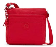 Torebki damskie - Kipling Sebastian Mały Crossbody, 23 x 22 x 2.8, Red Rouge, Czerwony - miniaturka - grafika 1