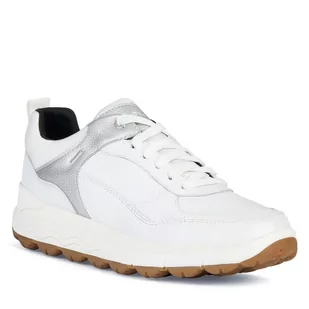 Sneakersy Geox D Spherica 4x4 B Abx D3626D 0467B C0007 White/Silver - Sneakersy damskie - miniaturka - grafika 1