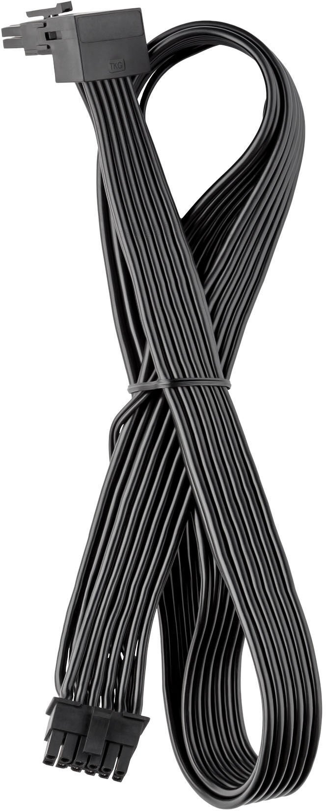 CableMod Basics Uniwersalne 12V-2x6-Kabel 90 Złącze 16-Pin do 16-Pin - czarny 60 cm var. A CB-UNV-16PC-RA60K-R-SS