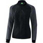 Kurtki damskie - Erima Premium ONE 2.0 damska kurtka prezentacyjna, szary melanż/czarny/limonkowy pop, 44 czarny czarny/szary 42 1011921 - miniaturka - grafika 1